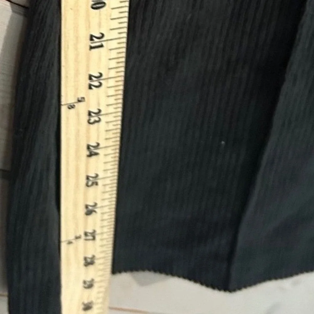 Aerie‎ Corduroy Flare Leggings Pants Women's Black Casual Stretch Comfortable